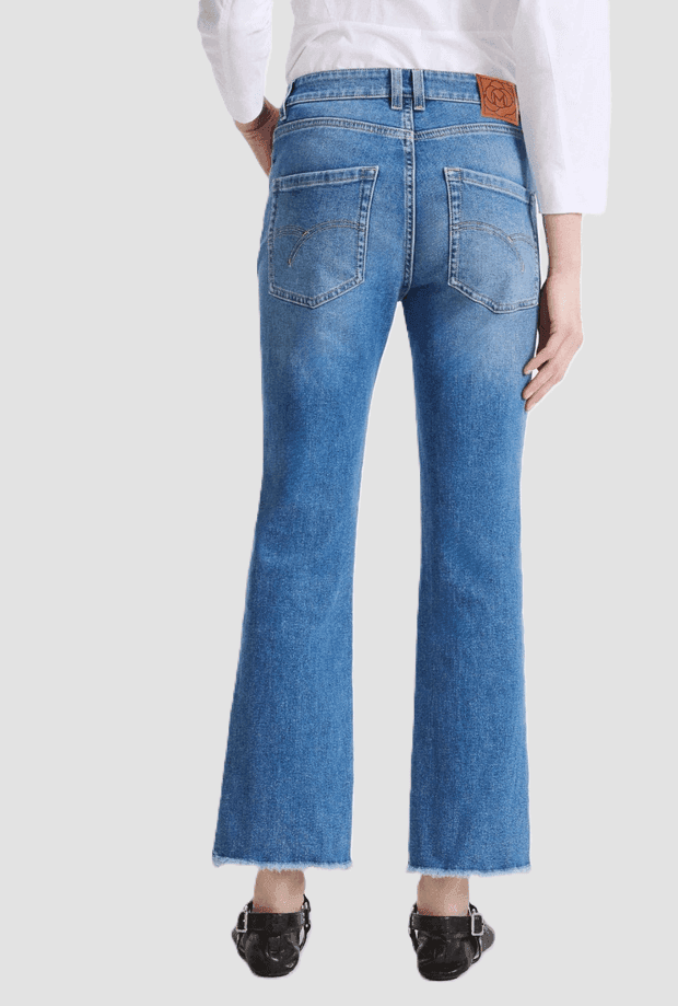 MARELLA jeans con fondo sfrangiato donna blu - 3