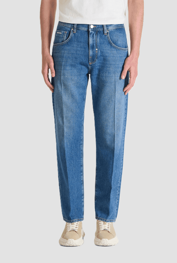 Antony Morato jeans relaxed fit uomo blu denim - 2