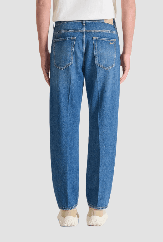 Antony Morato jeans relaxed fit uomo blu denim - 3