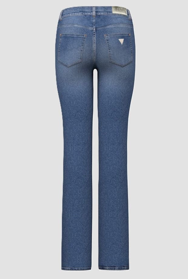 GUESS jeans a sigaretta donna blu - 2