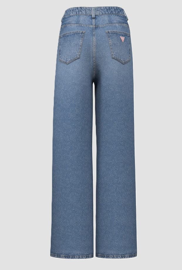 GUESS jeans wide leg donna blu - 2