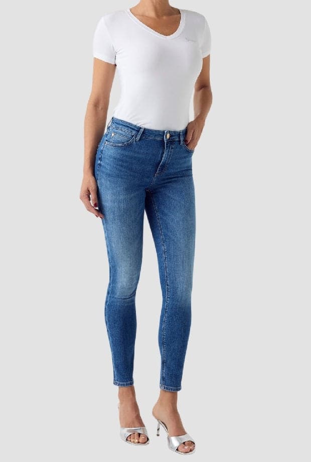 GUESS jeans skinny donna blu - 2