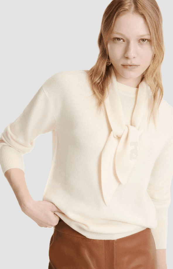 MARELLA maglia in misto cashmere donna panna - 2