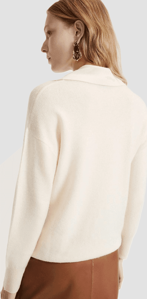 MARELLA maglia in misto cashmere donna panna - 3