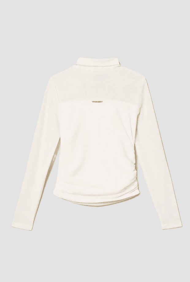 TWINSET dolcevita bambina bianco neve - 2