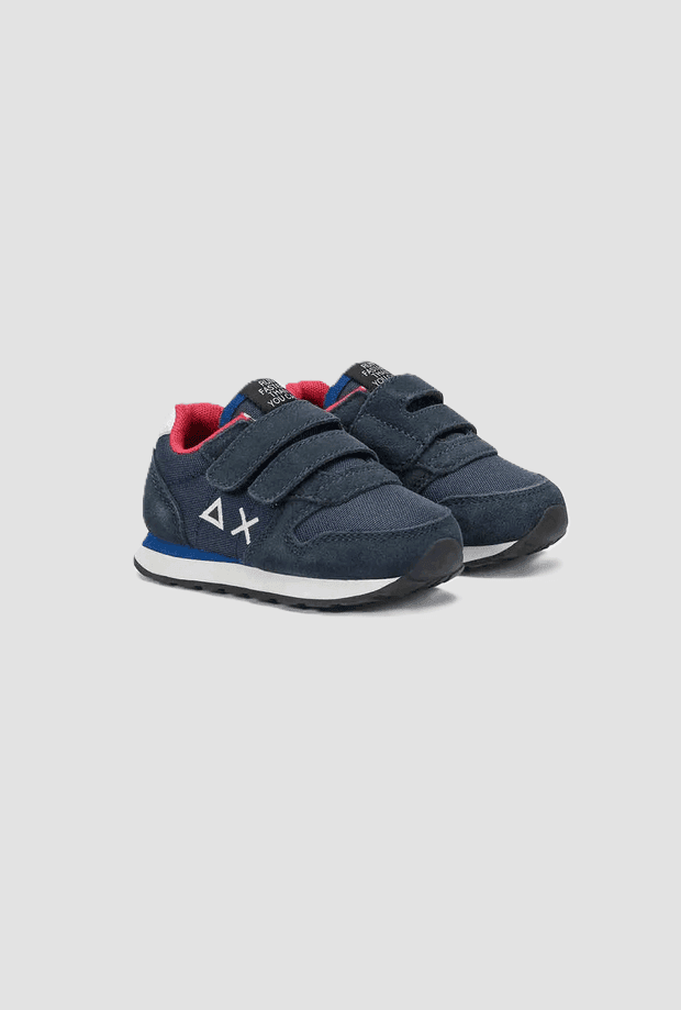 SUN68 scarpe boy's tom solid bambino navy blue - 2