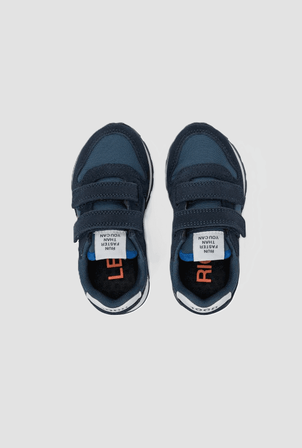 SUN68 scarpe boy's tom solid bambino navy blue - 2
