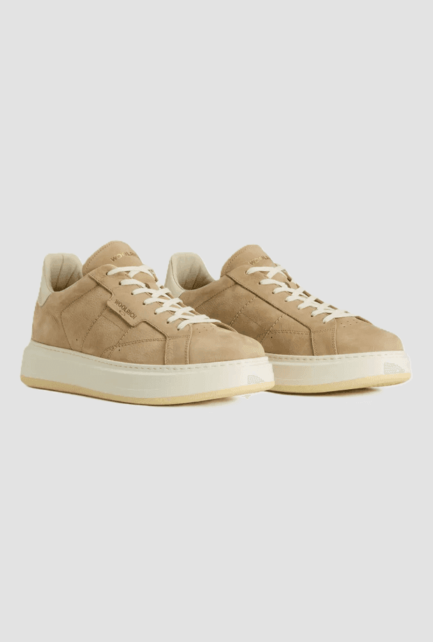 Woolrich scarpe arrow uomo beige - 2