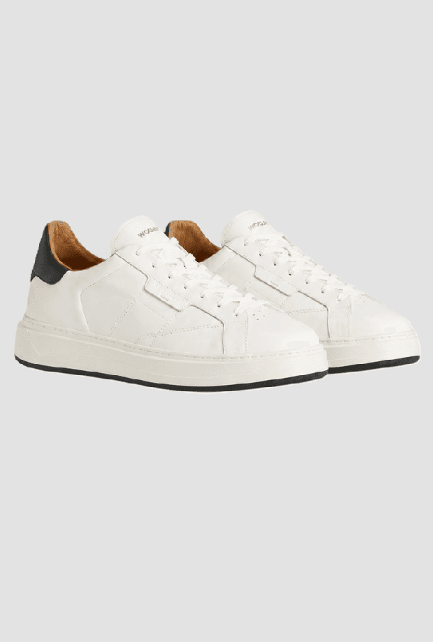 Woolrich scarpe arrow uomo bianco-nero - 2
