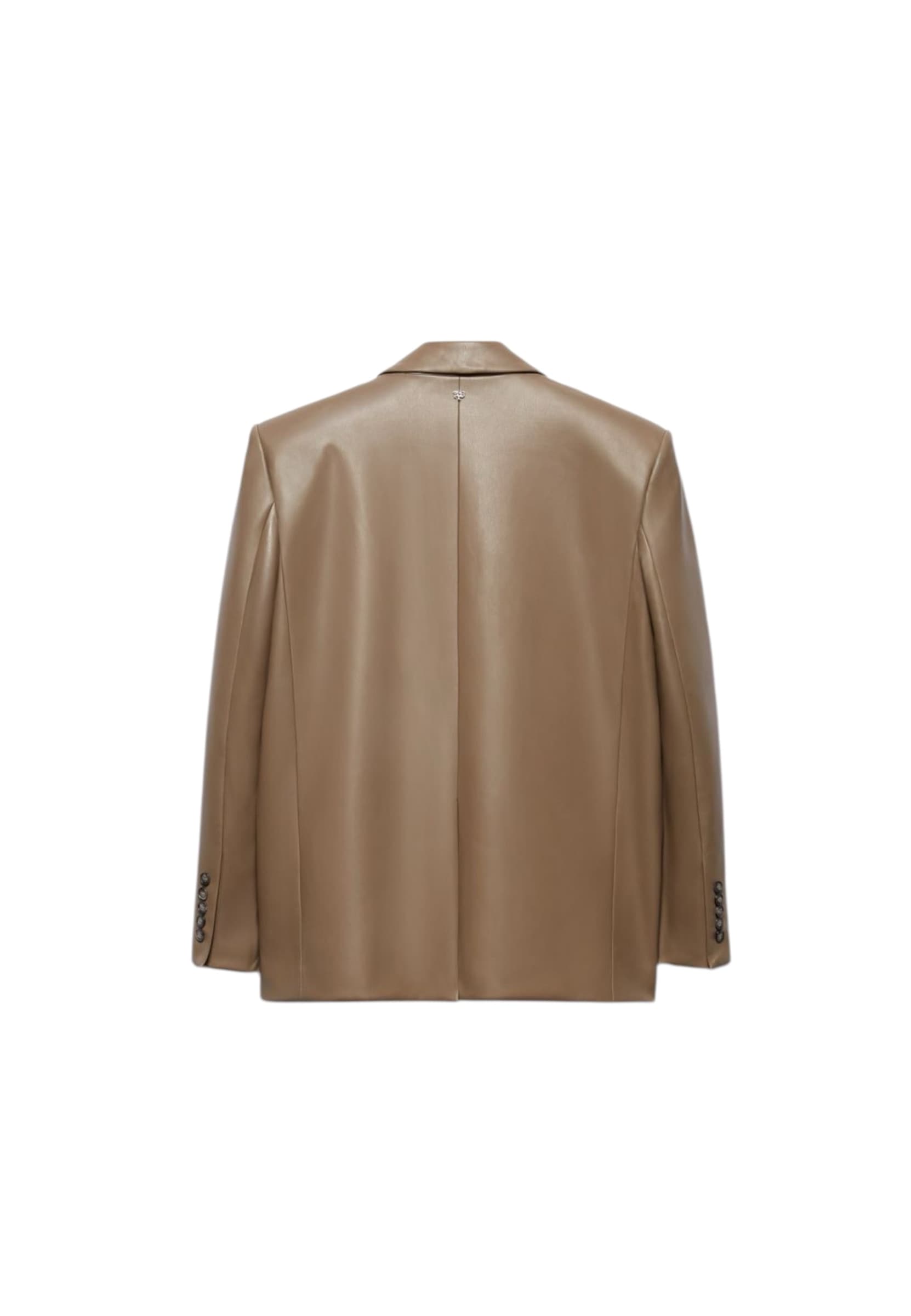 ANIYE BY Blazer oversize JET Donna  in ecopelle - 2