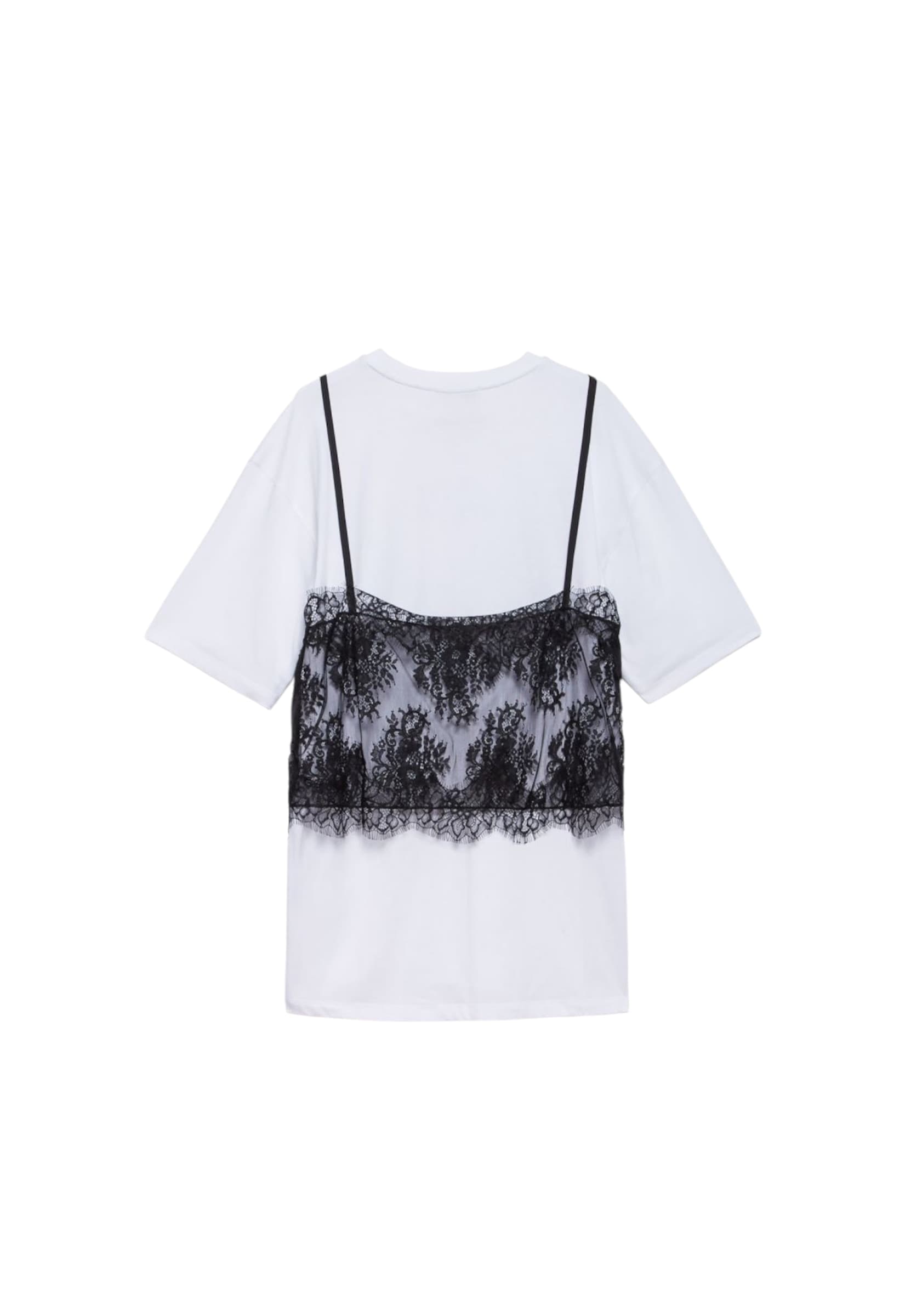 ANIYE BY T-shirt mezza manica LILA Donna  con pizzo - 2