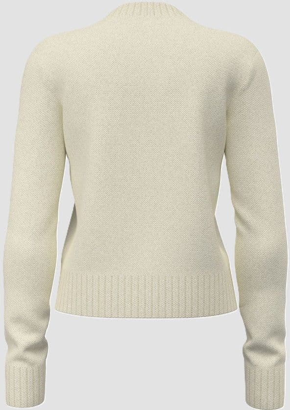 GUESS maglia con logo stella donna crema - 2