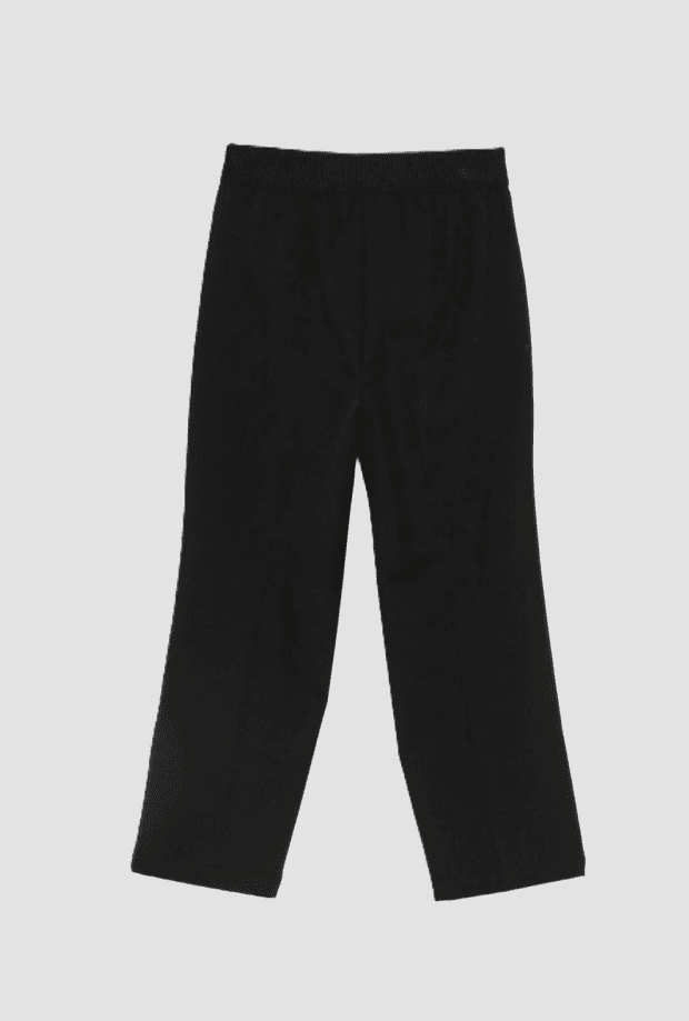 TWINSET pantalone a palazzo con pieghe bambina nero - 2