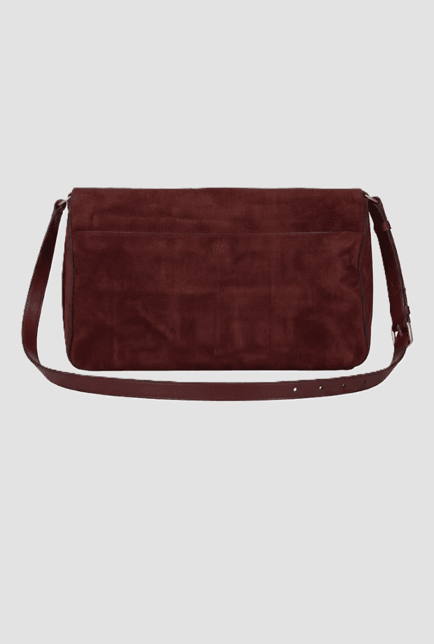 Pinko borsa in camoscio love birds donna borgogna - 3