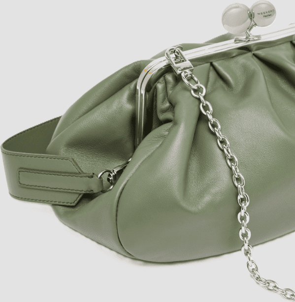 MAX MARA borsa pasticcino medium donna verde salvia - 3