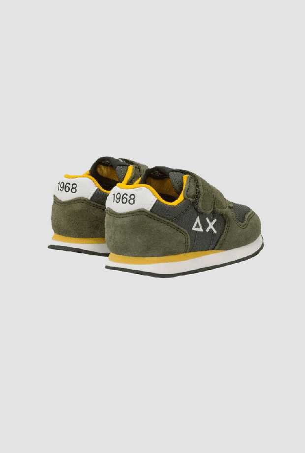SUN68 scarpe boy's tom solid bambino verde - 3