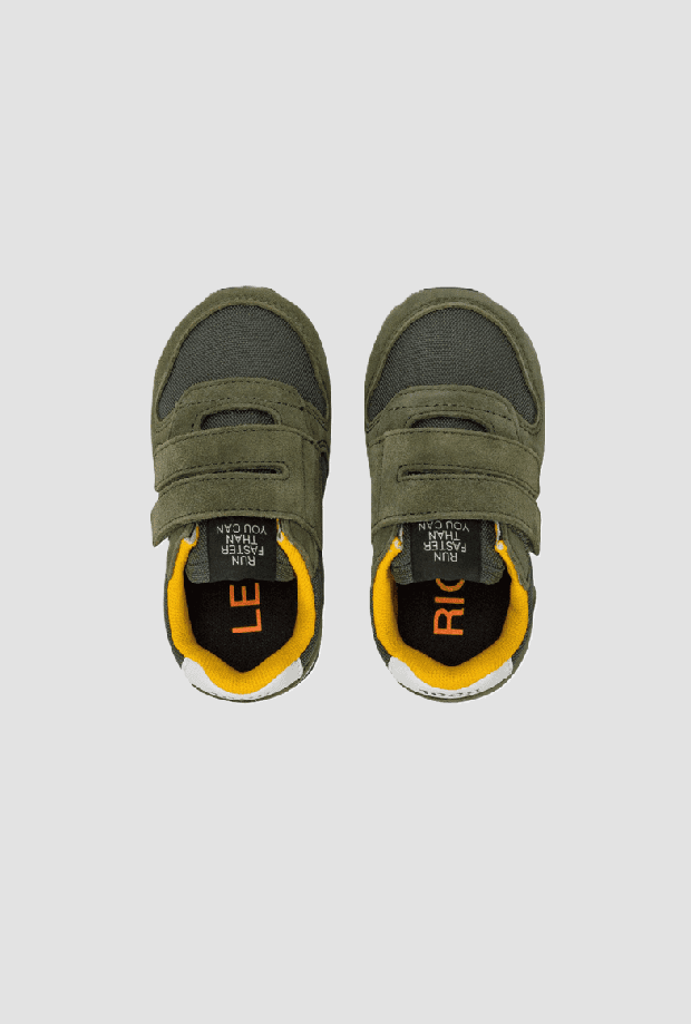 SUN68 scarpe boy's tom solid bambino verde - 4