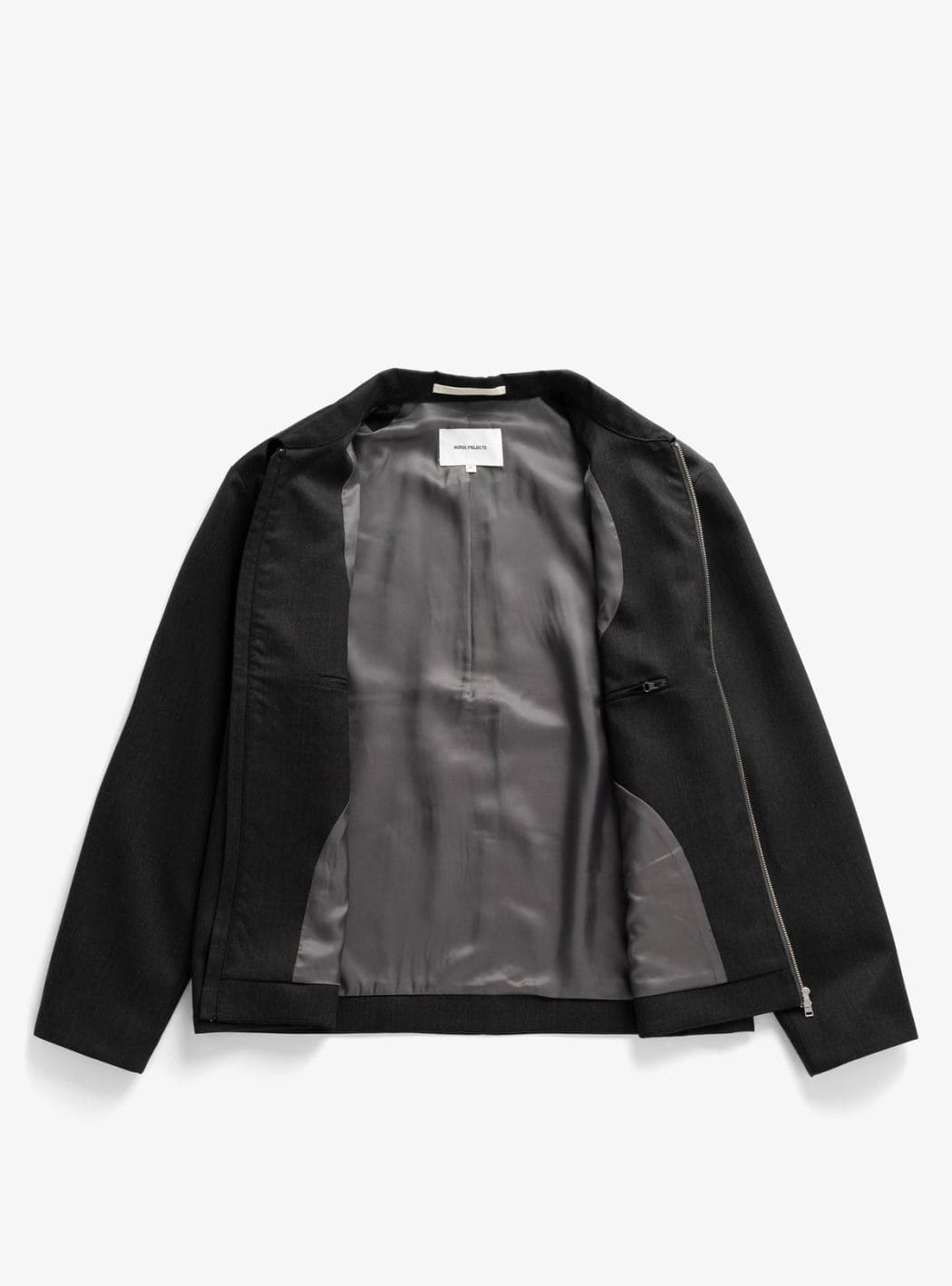 NORSE PORJECTS RAABJERG EASY WORSTED WOOL JACKET - 2