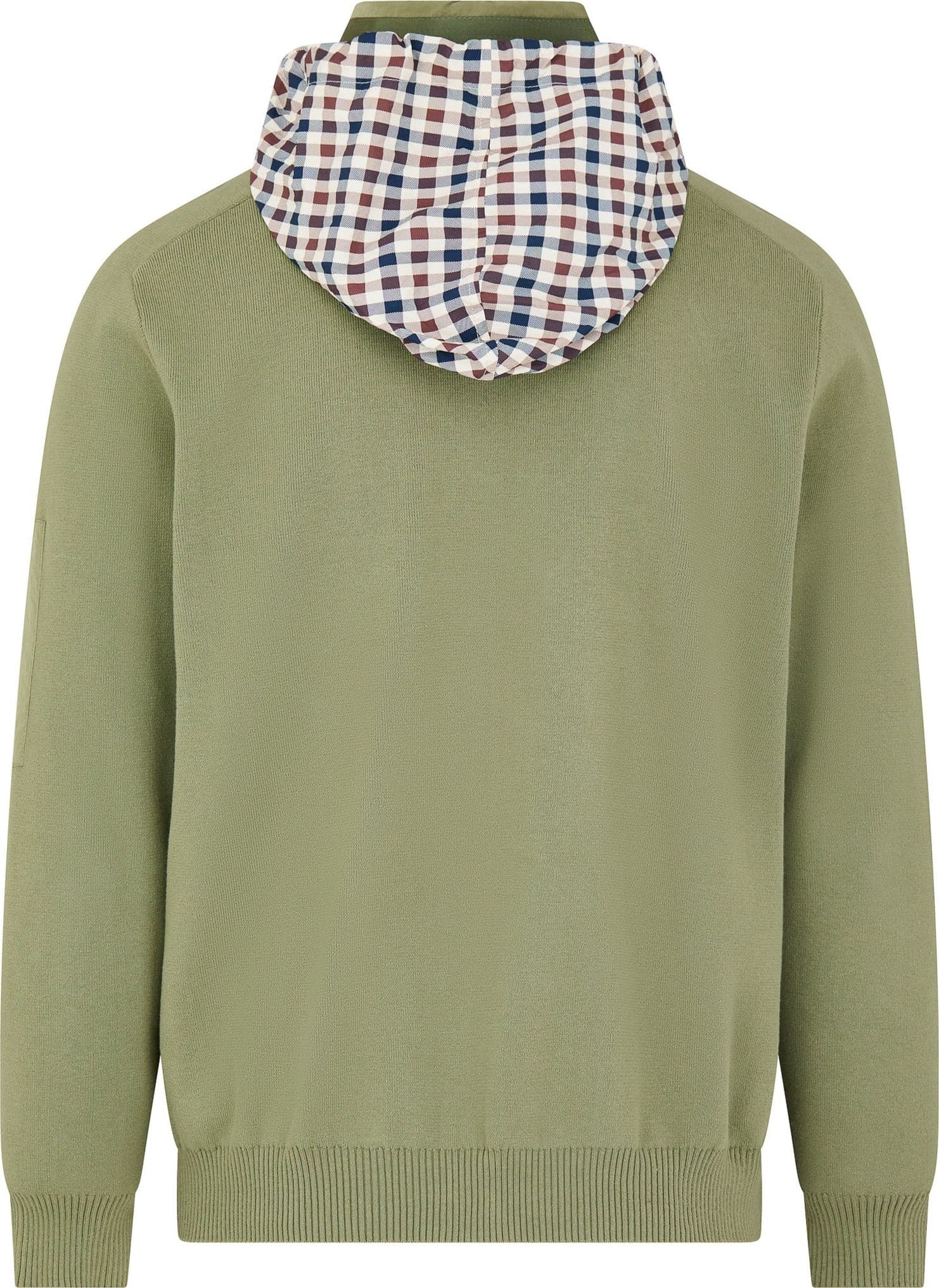 AQUASCUTUM  MAGLIA COTTON KNIT FZ SWEATER AA_A006_WO001 - 3