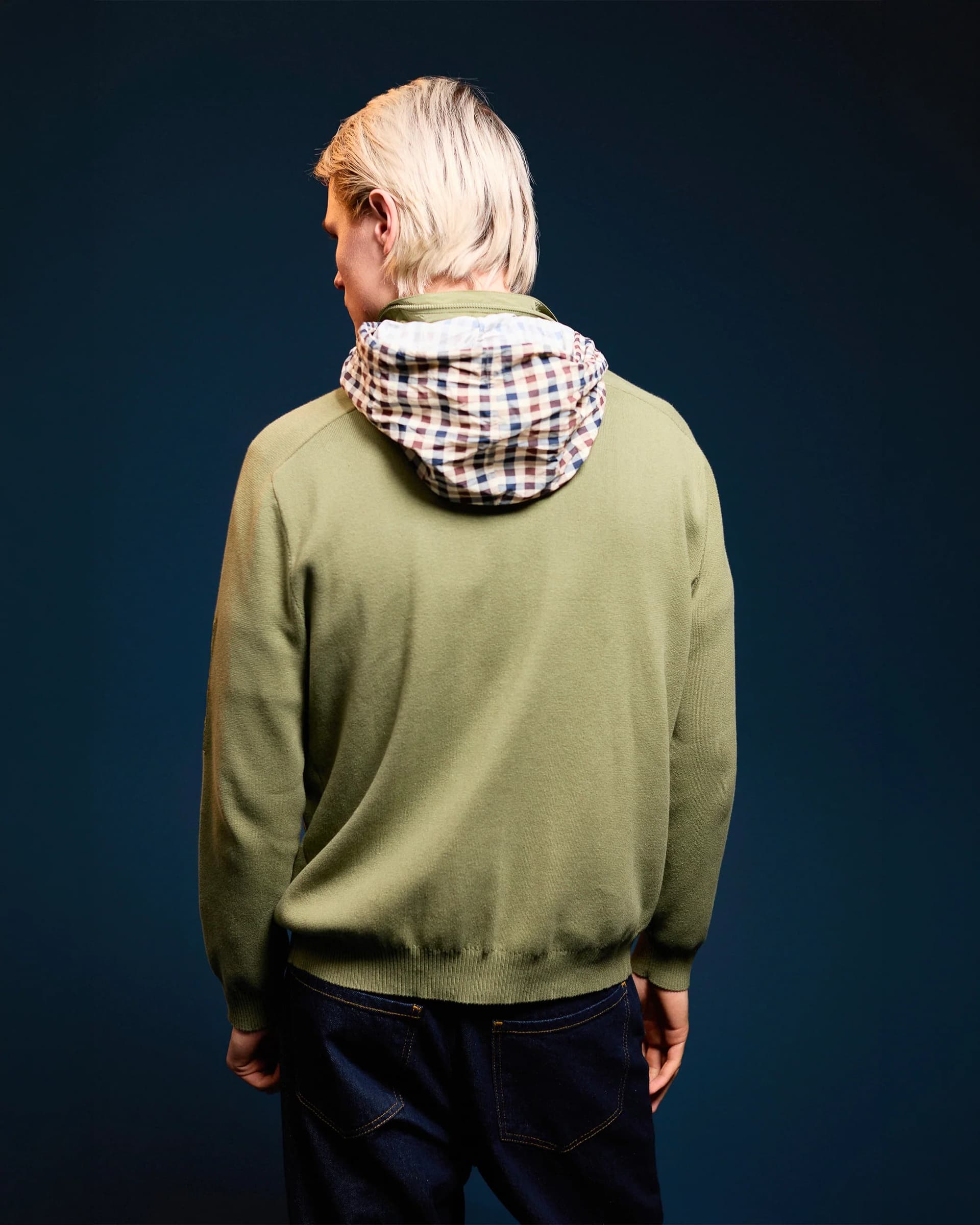 AQUASCUTUM  MAGLIA COTTON KNIT FZ SWEATER AA_A006_WO001 - 7