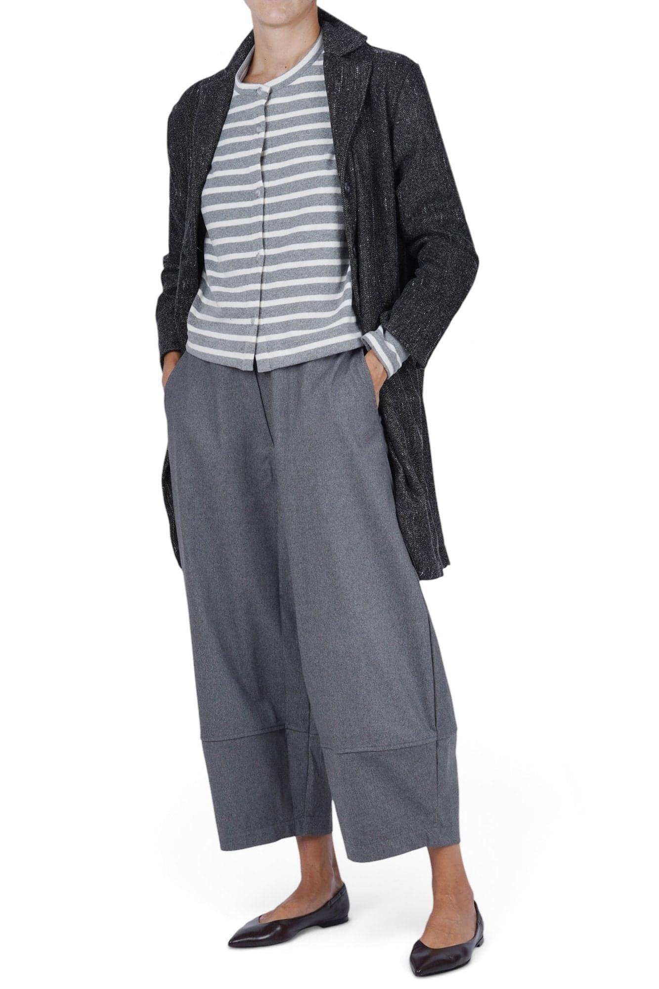 MAMA B Mama B - Cardigan - 480022 - Latte/Grigio - 2