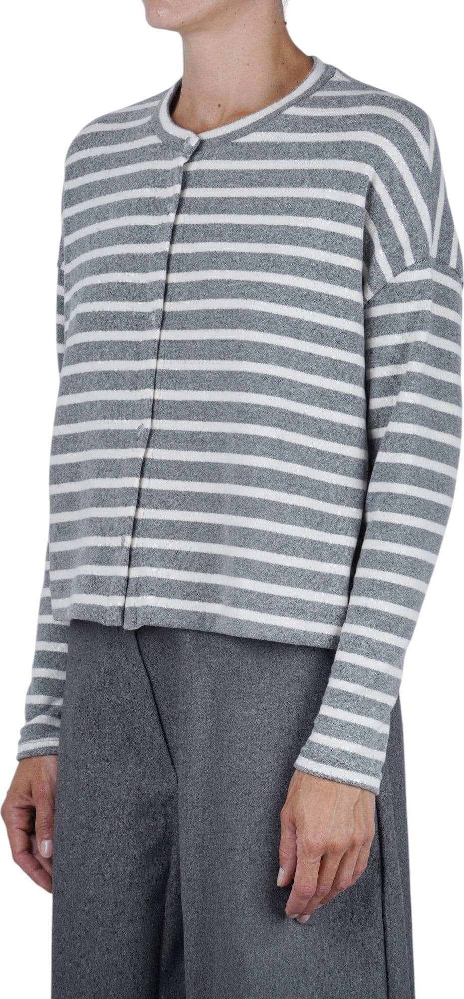 MAMA B Mama B - Cardigan - 480022 - Latte/Grigio - 4