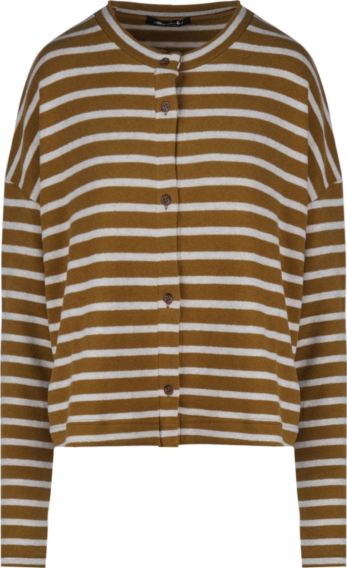 MAMA B Mama B - Cardigan - 480022 - Panna/Senape