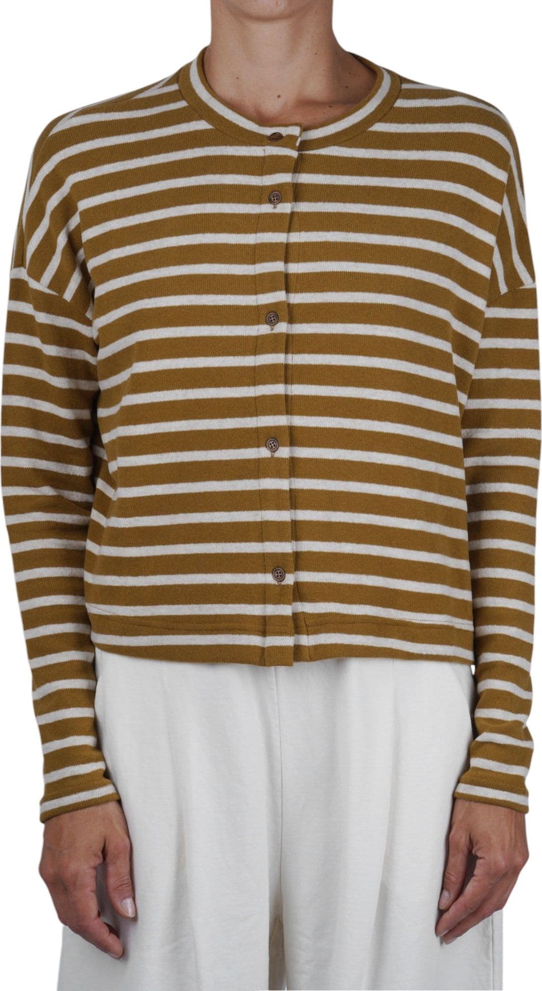 MAMA B Mama B - Cardigan - 480022 - Panna/Senape - 3