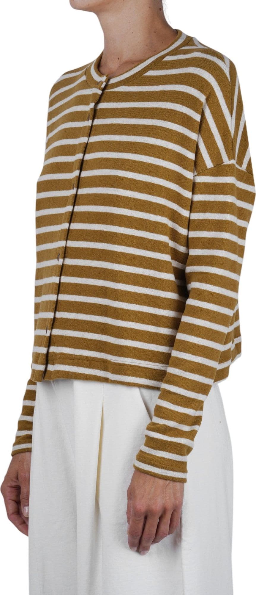 MAMA B Mama B - Cardigan - 480022 - Panna/Senape - 4