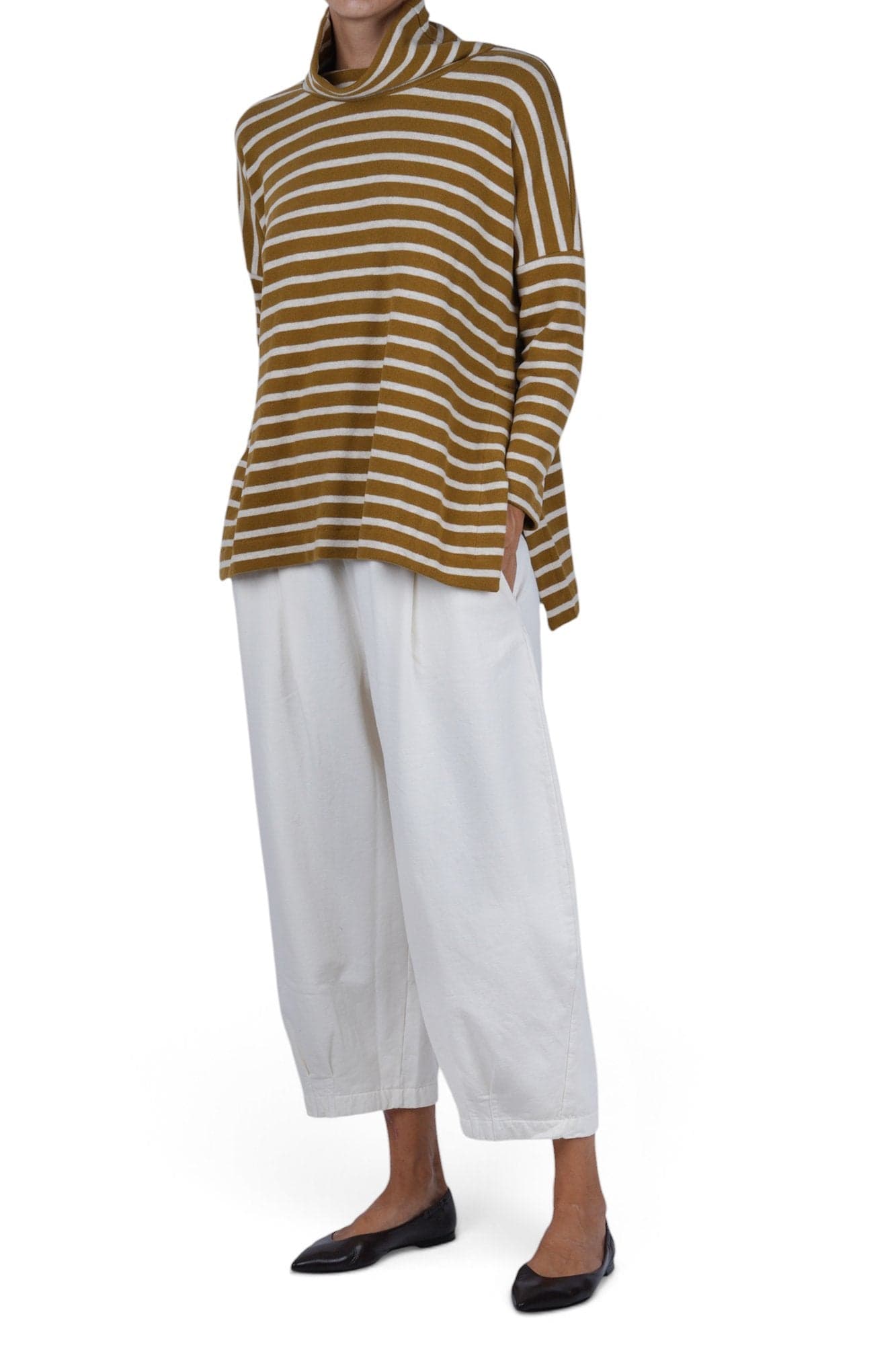 MAMA B Mama B - Maglia - 480024 - Panna/Senape - 2