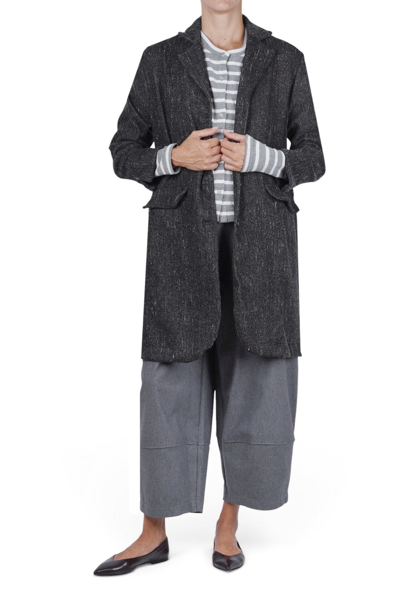 MAMA B Mama B - Cappotto - 480040 - Antracite - 2
