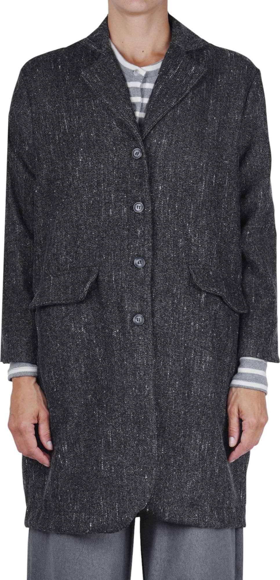 MAMA B Mama B - Cappotto - 480040 - Antracite - 3