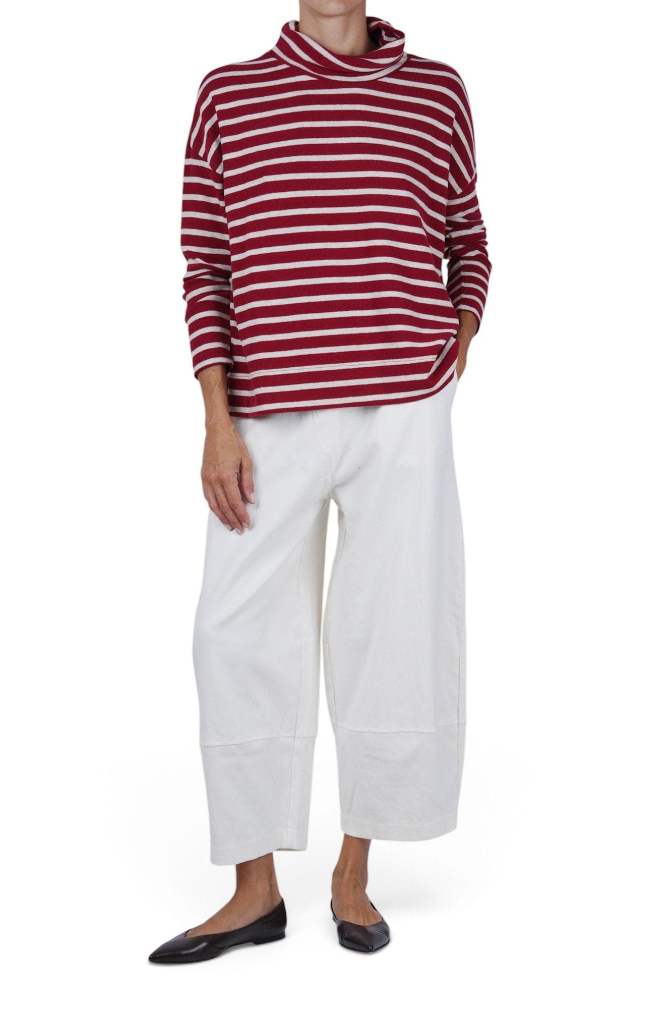 MAMA B Mama B - Maglia - 480056 - Panna/Rosso - 2