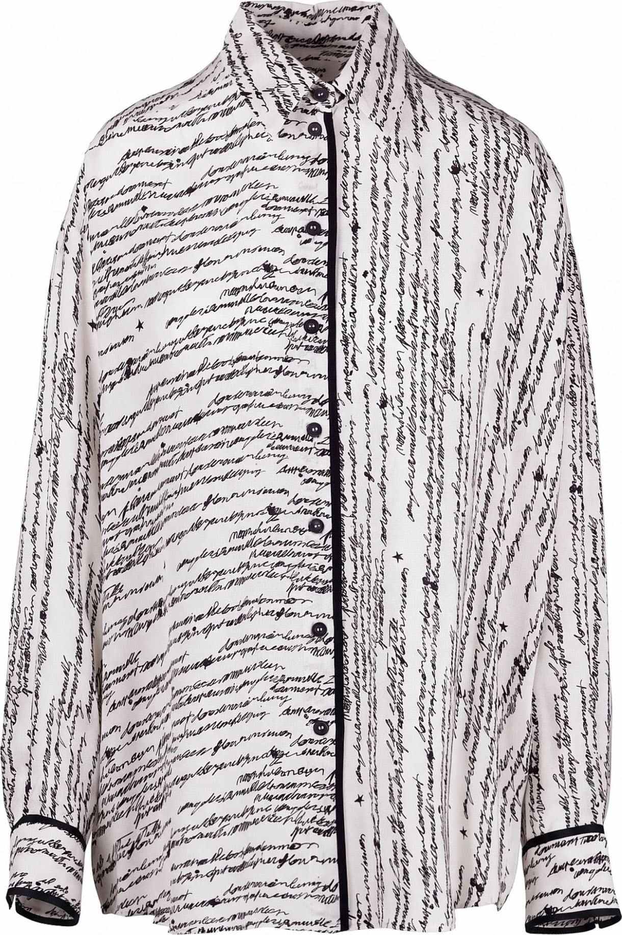OTTOD'AME Ottod'ame - Camicia - 480360 - Avorio/Nero