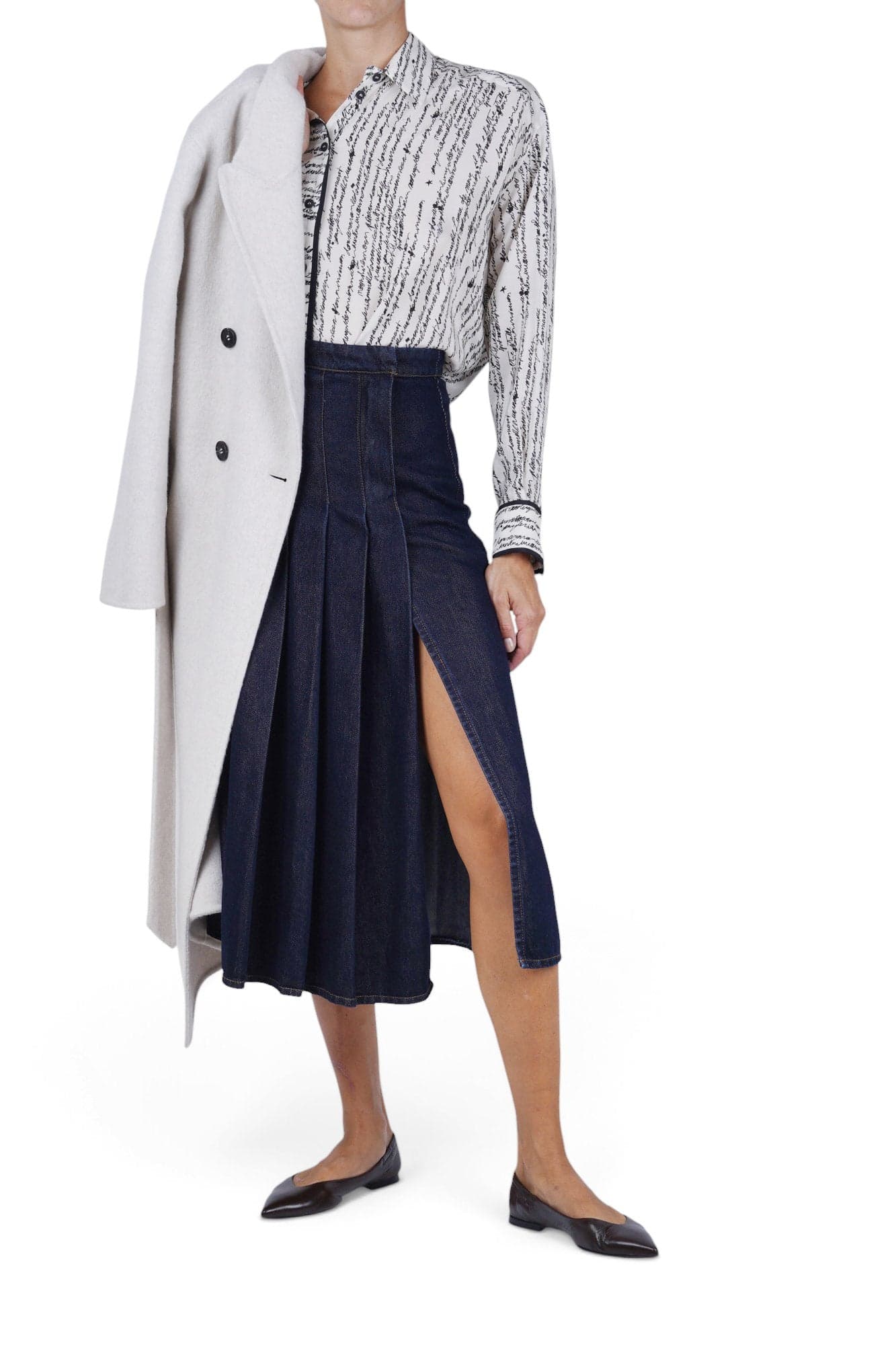 OTTOD'AME Ottod'ame - Camicia - 480360 - Avorio/Nero - 2