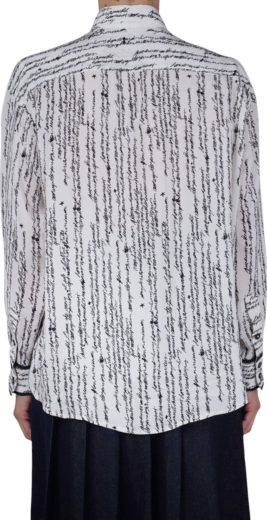 OTTOD'AME Ottod'ame - Camicia - 480360 - Avorio/Nero - 5
