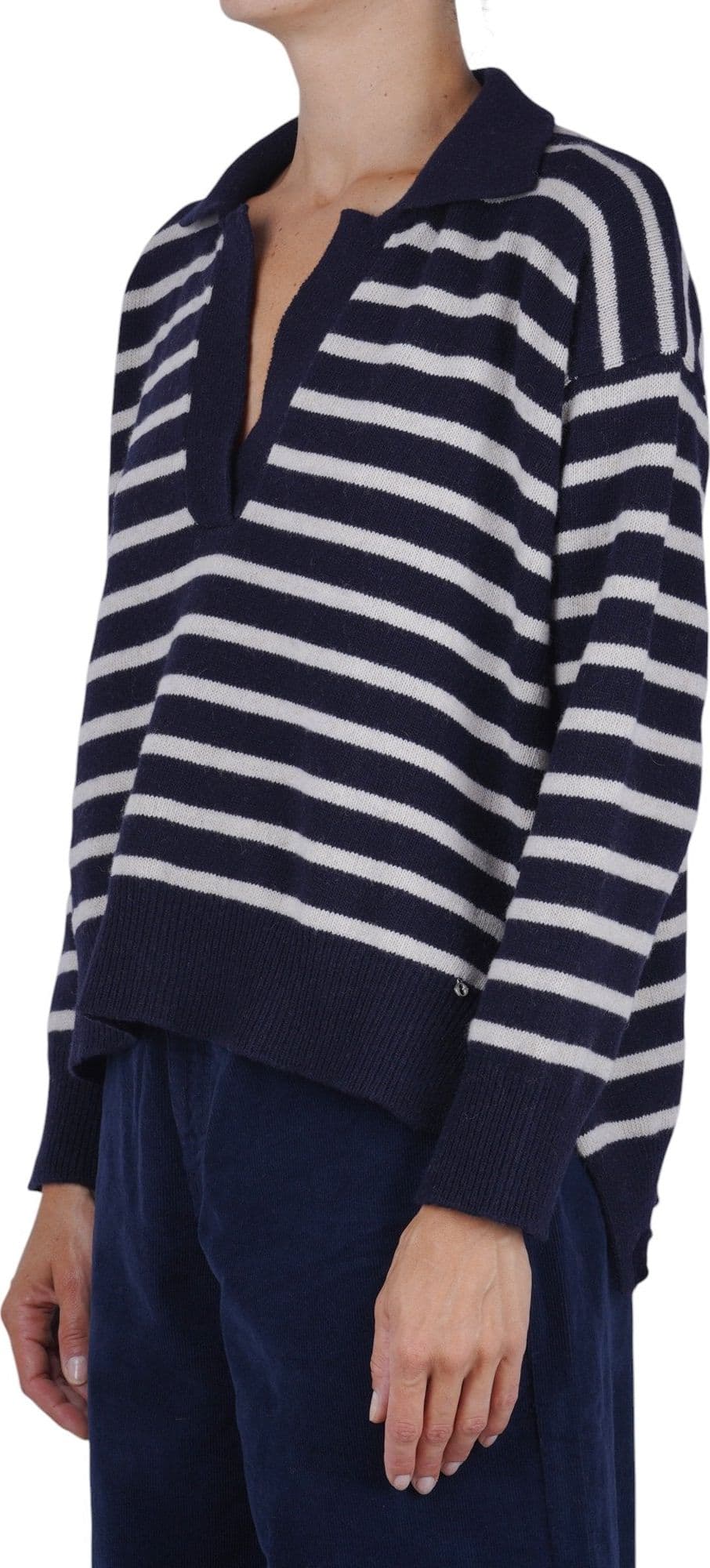 OTTOD'AME Ottod'ame - Maglia - 480369 - Blu/Corda - 4