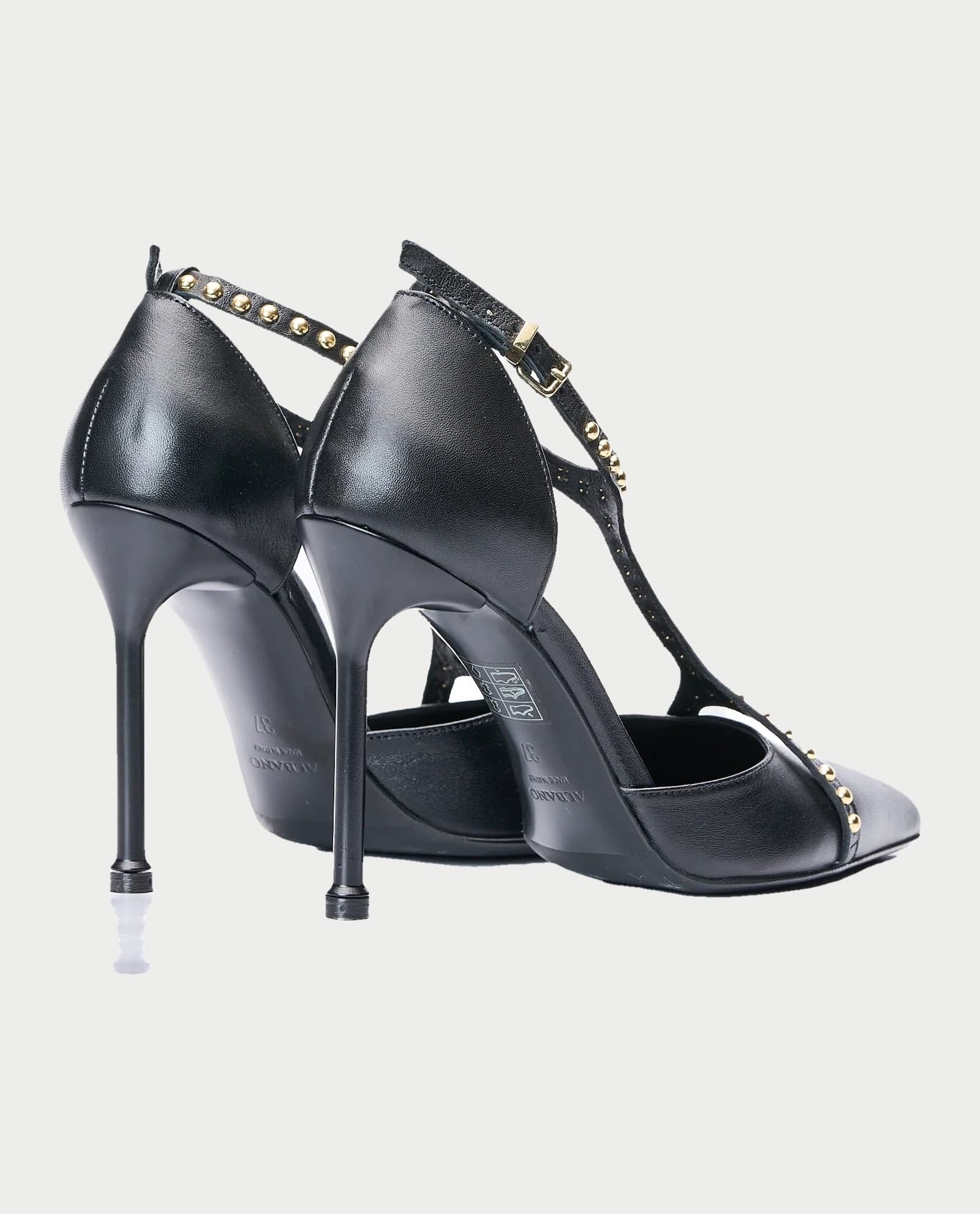 Albano  Scarpe con Tacco Nero - 3