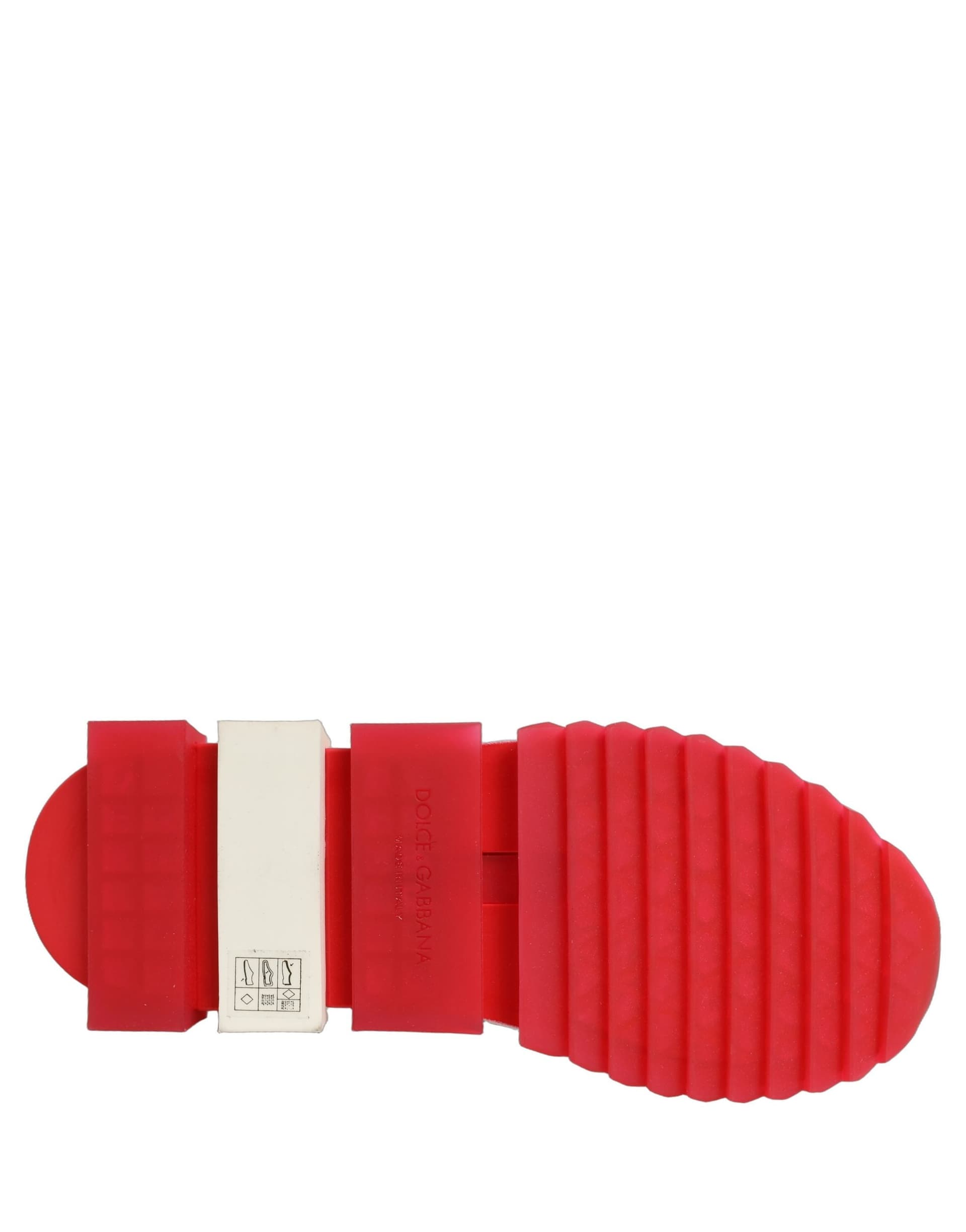 Dolce & Gabbana Red SORRENTO Sport Stretch Men Sneakers Shoes - 5