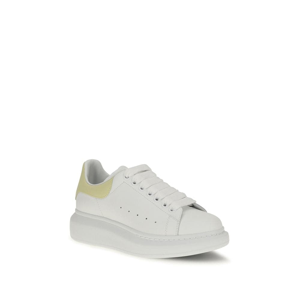 Alexander McQueen White Calf Leather Bos Taurus Chunky Sneakers - 2