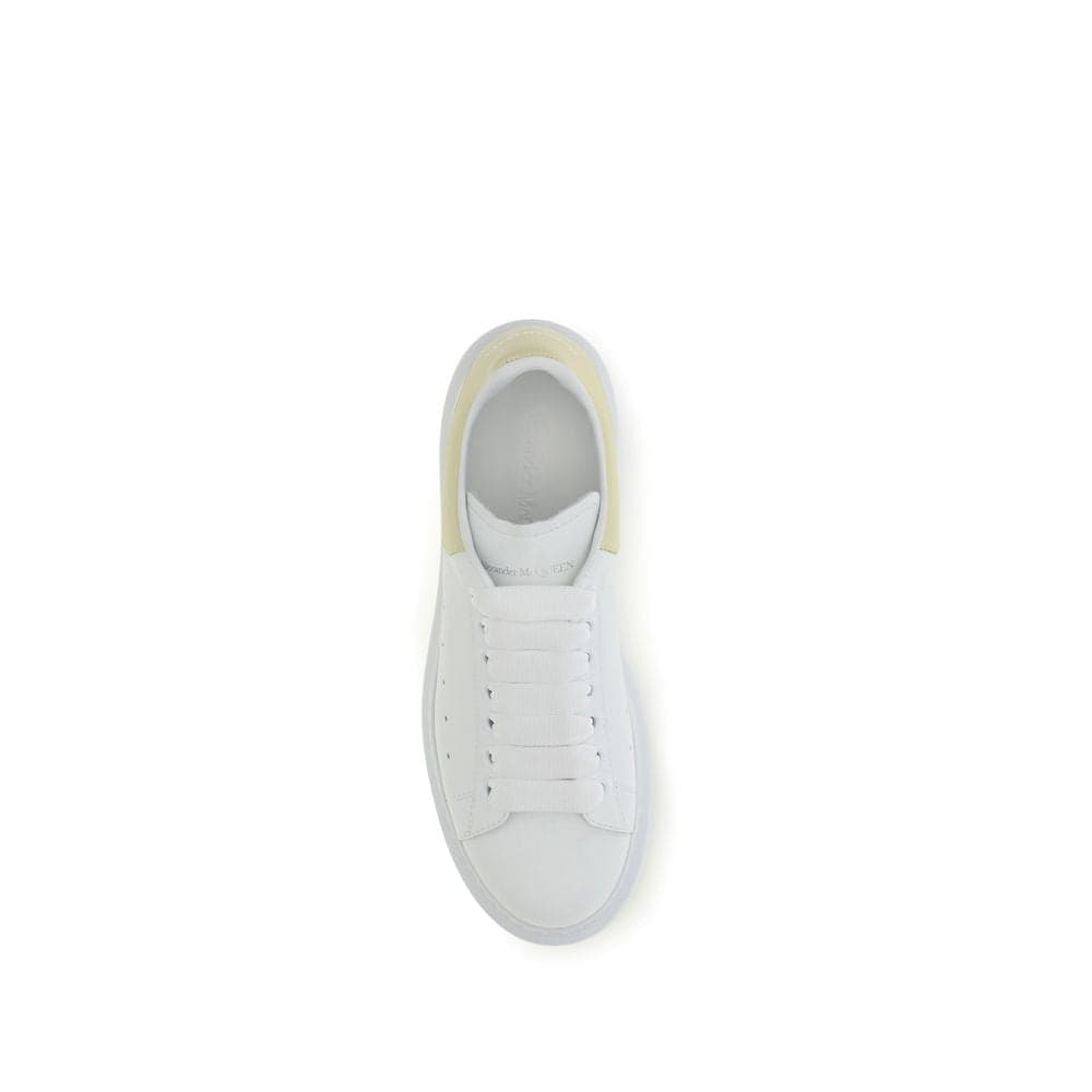 Alexander McQueen White Calf Leather Bos Taurus Chunky Sneakers - 4