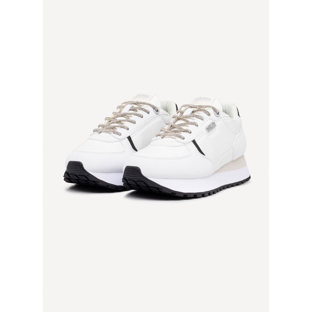 Colmar Black And White Polyethylene Athletic Sneakers - 2