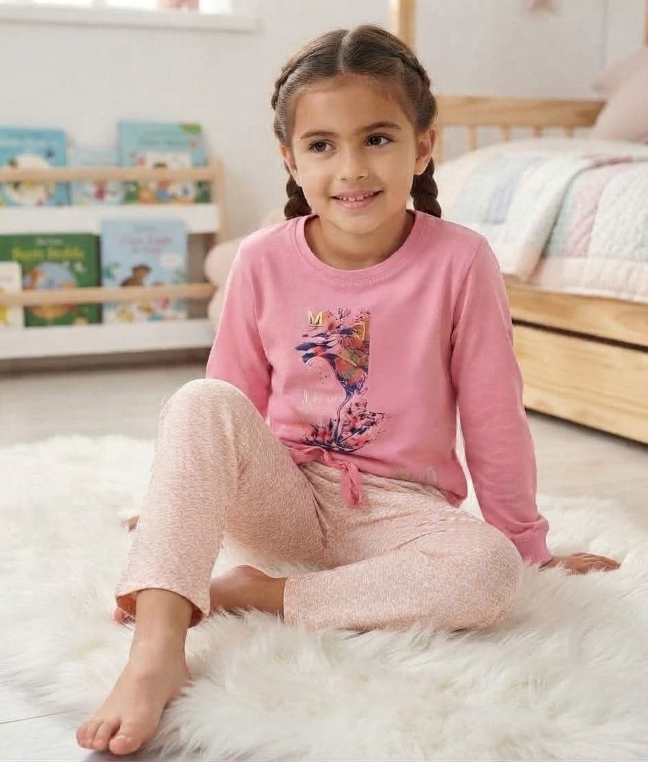 Pigiama Bimba Papalina Drink in Cotone - 3