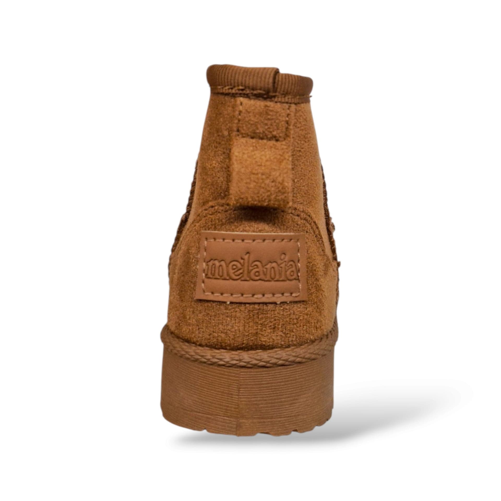 Stivaletti Melania ESKO MS65090 camel in nabuk per bambina e ragazza - 3