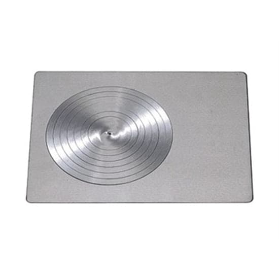 Piastra in ghisa con angoli arrotondati Mis: 575 X 396 mm stufa ELBA - DE LONGHI - 3