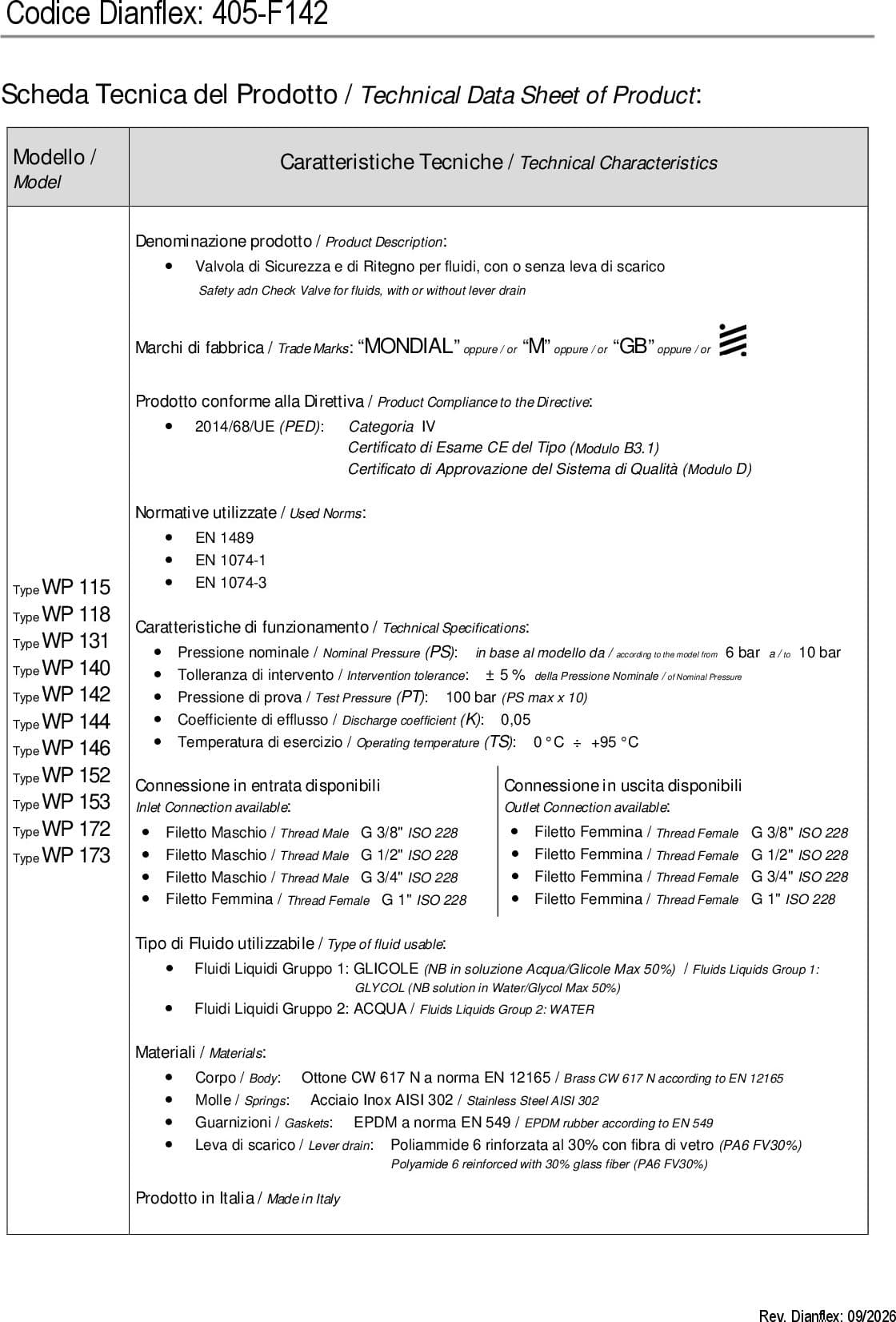 VALVOLA SCALDABAGNO MF- 1/2- GNALI- pezzi 1 - 2