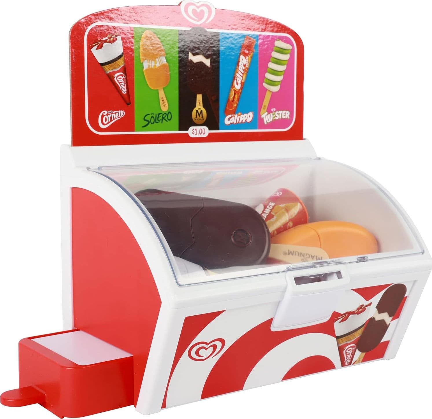 ODS - Algida Frigo con 5 Gelati Inclusi e monete - 2