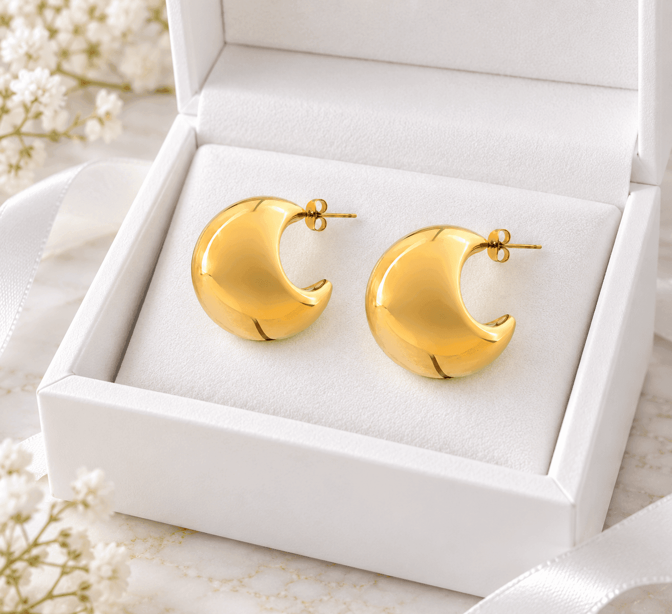 Ops Object -  Orecchini a lobo mezza luna BOLD - 4