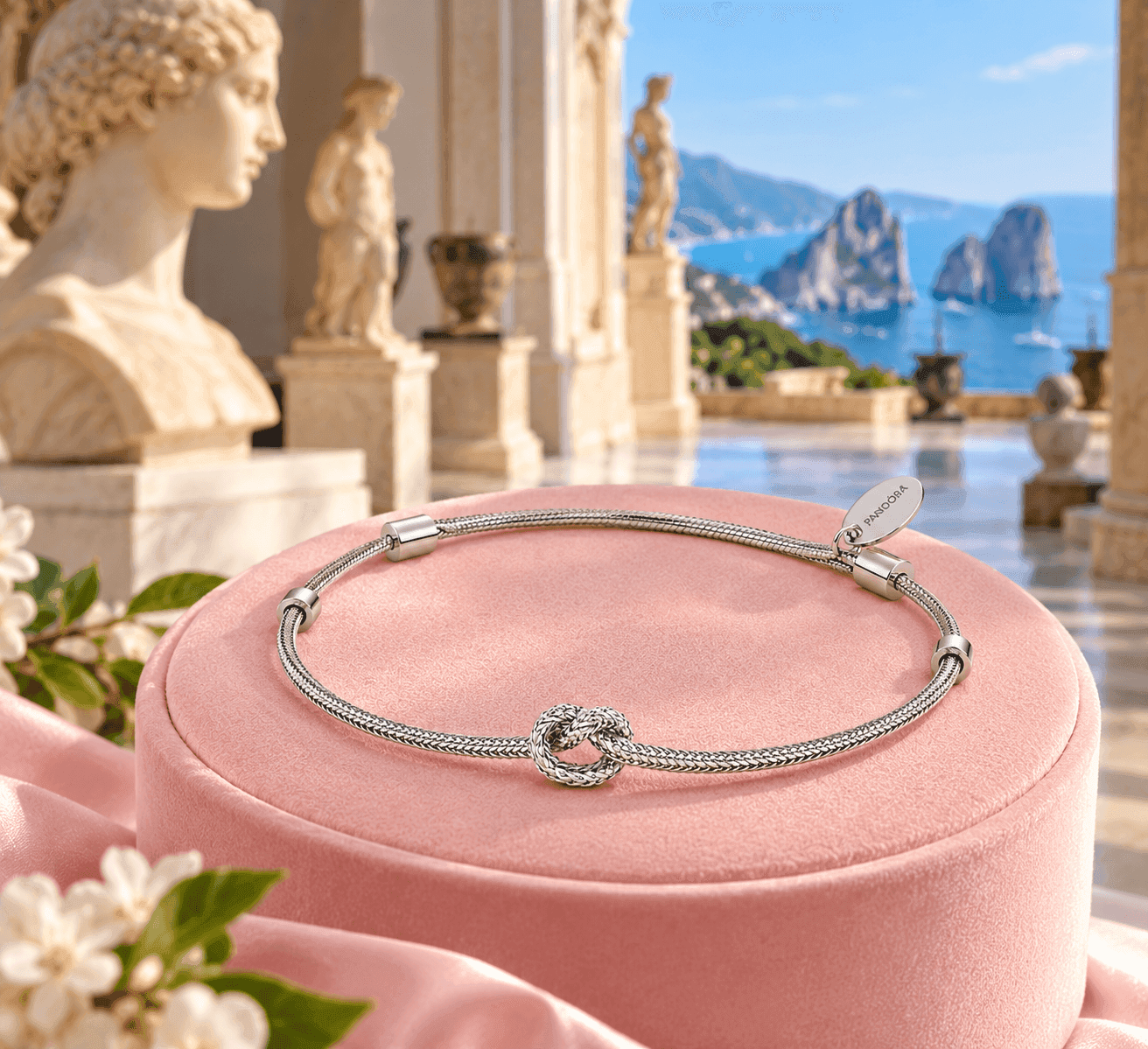 Marlù  -  Bracciale con nodo catena foxtail - 4