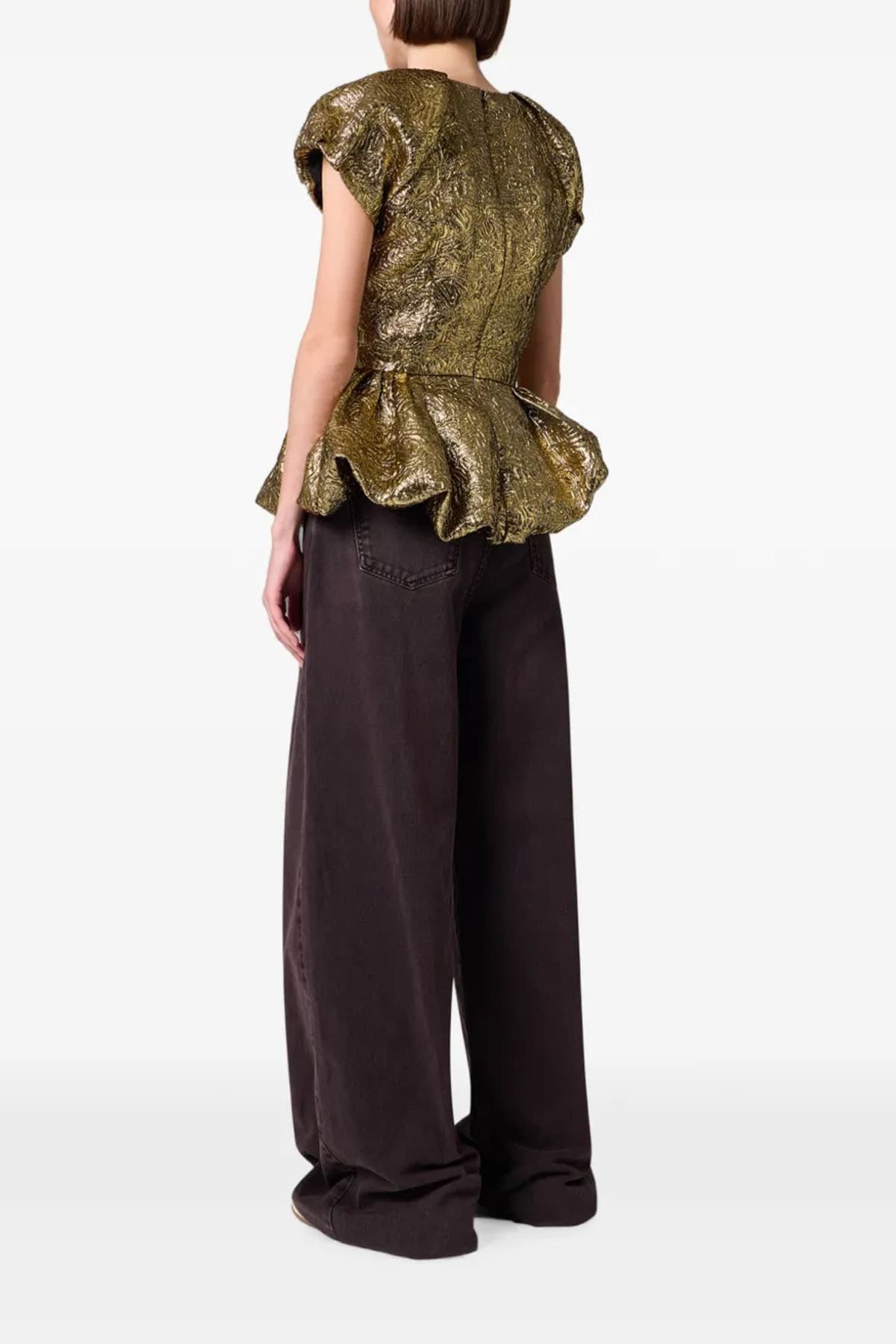 MSGM  Jeans Brown - 3